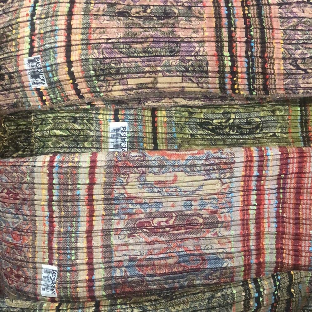 PASHMINA SCARVES $25each